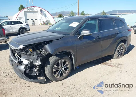2021 Toyota Highlander Xle from USA, damaged, VIN 5TDGZRBH5MS129088